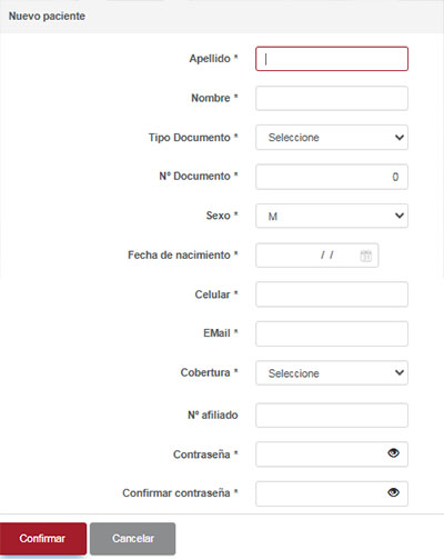 Portal para pacientes del Centro de Hematología Pavlovsky
